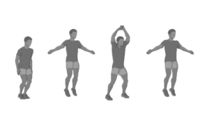 Jumping Jack style cardio workout
