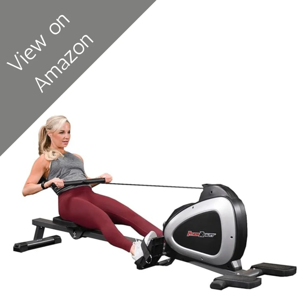 Fitness Reality Magnetic Rowing Machine description image