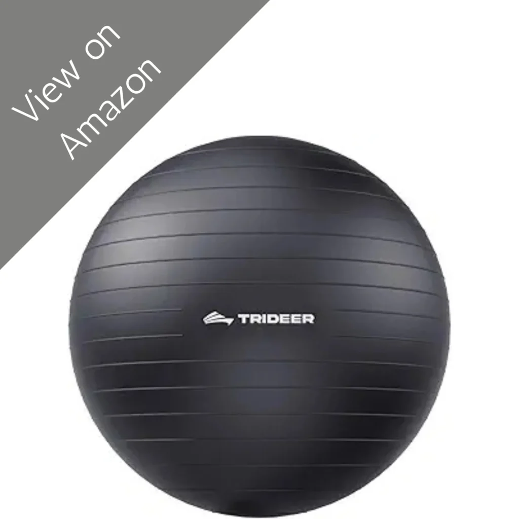 Trideer Extra Thick Yoga Ball description image