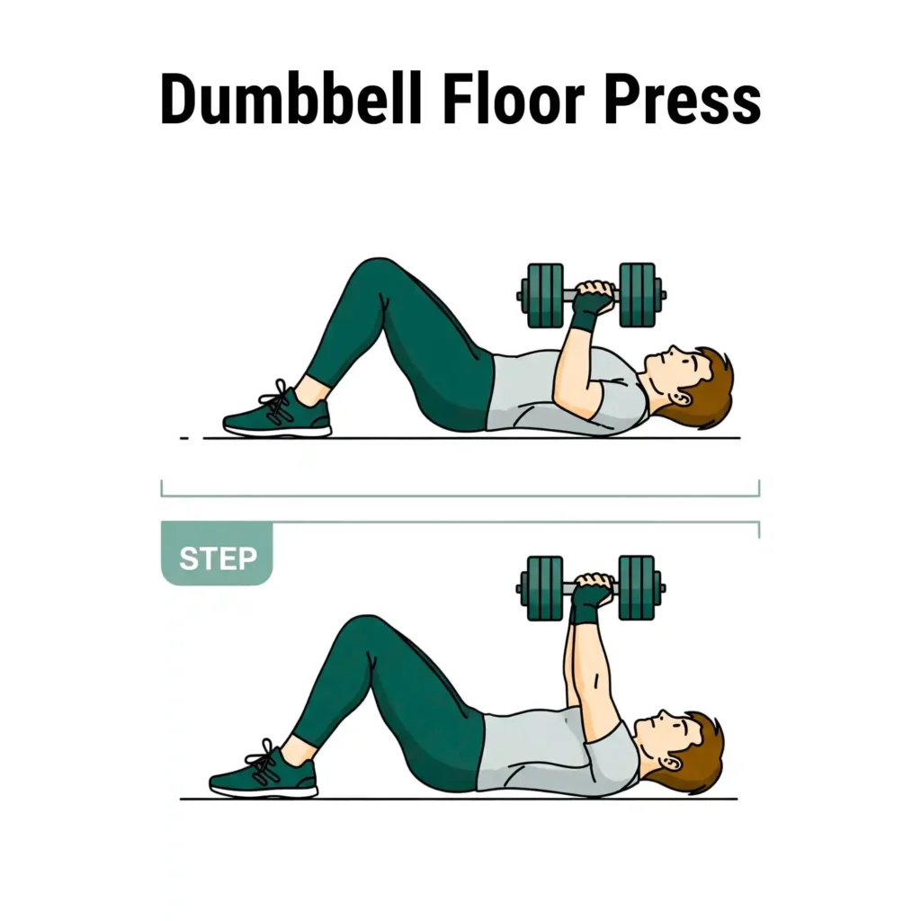 Dumbbell Floor Press