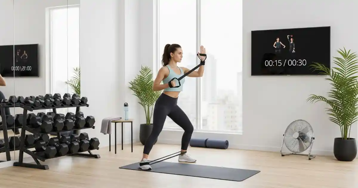 30 Minute Home Gym Workout for Busy Professionals