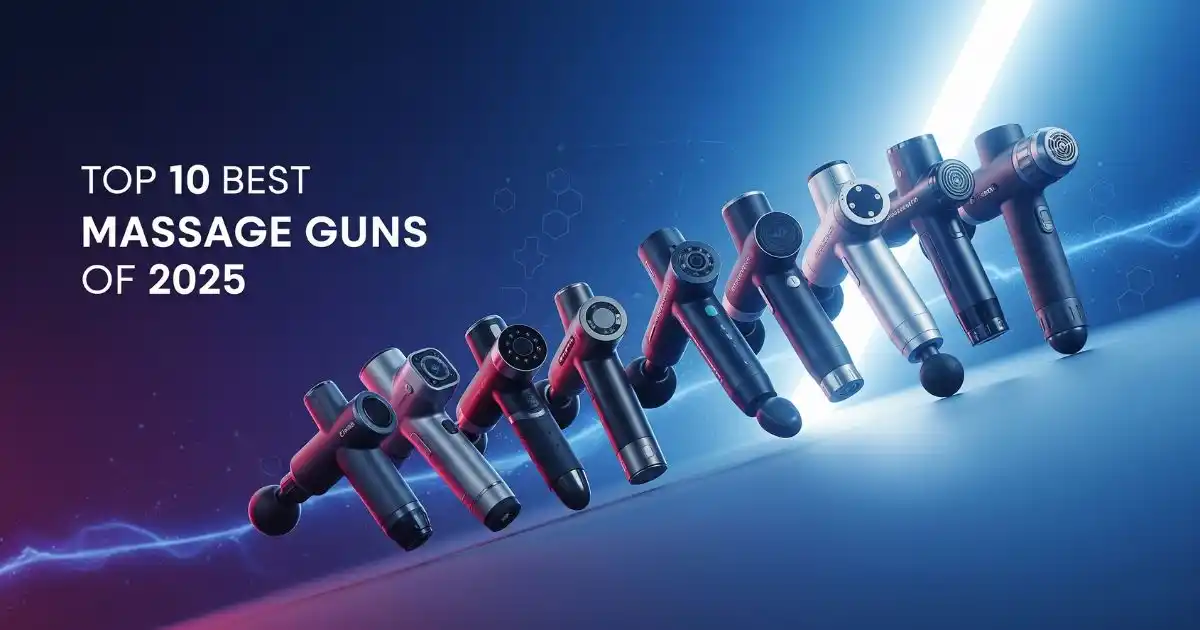 Top 10 Best Massage Guns of 2025 (For Athletes, Fitness & Everyday Use)