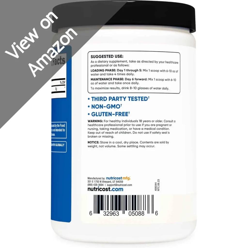 Nutricost Creatine Monohydrate