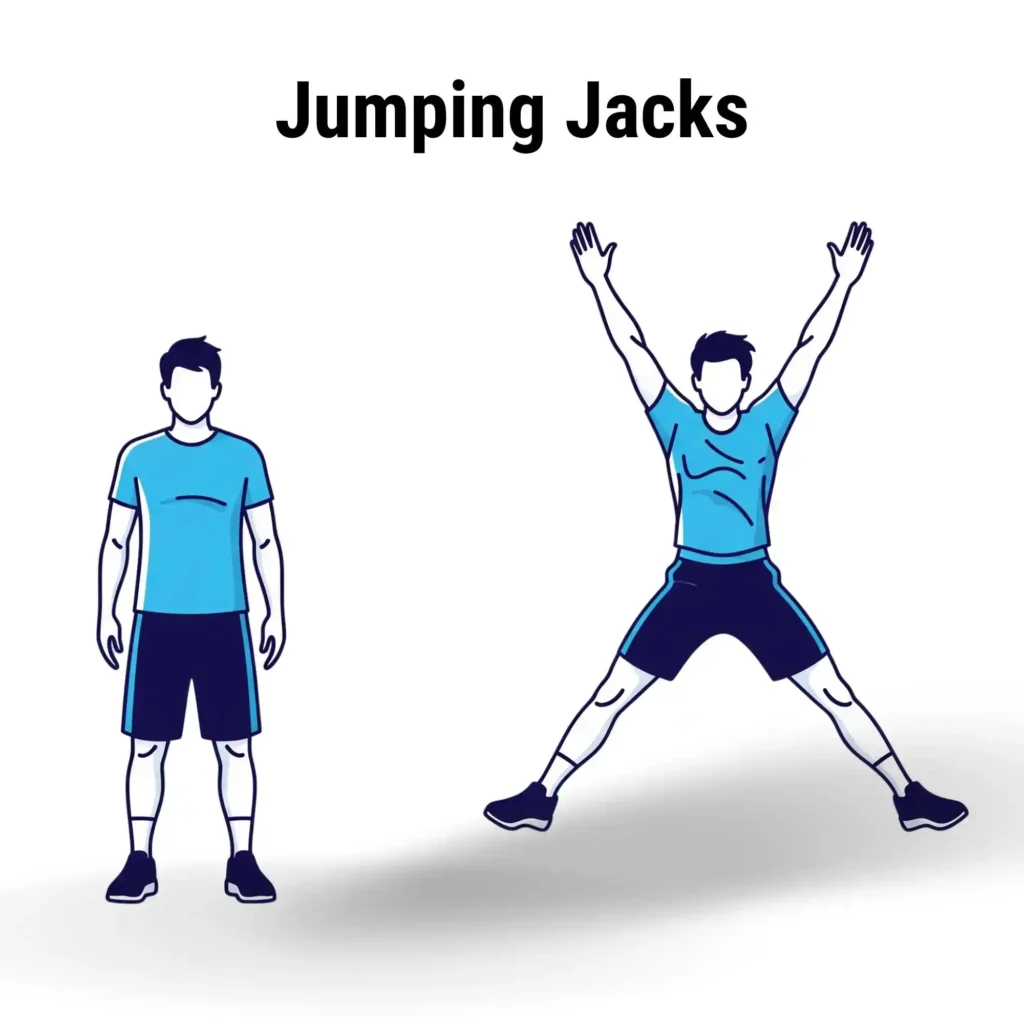 jumping jacks