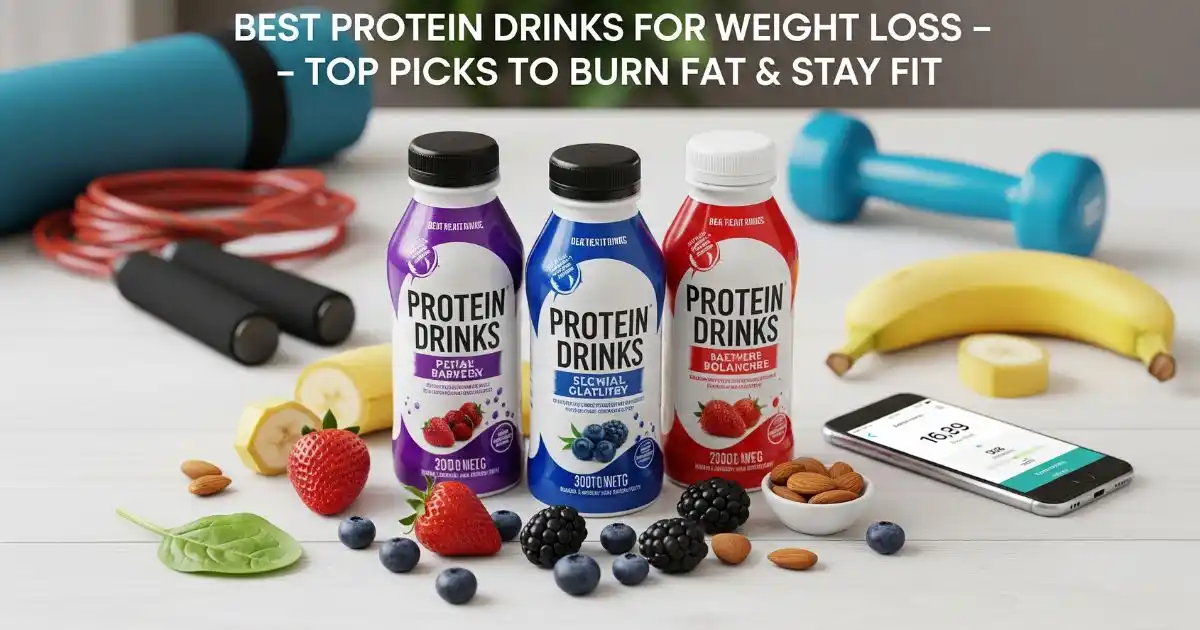 Best Protein Drinks for Weight Loss – Top Picks to Burn Fat & Stay Fit