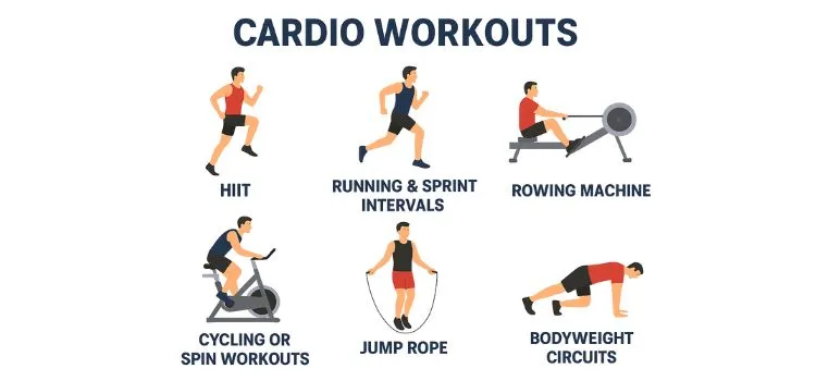all cardio workout steps