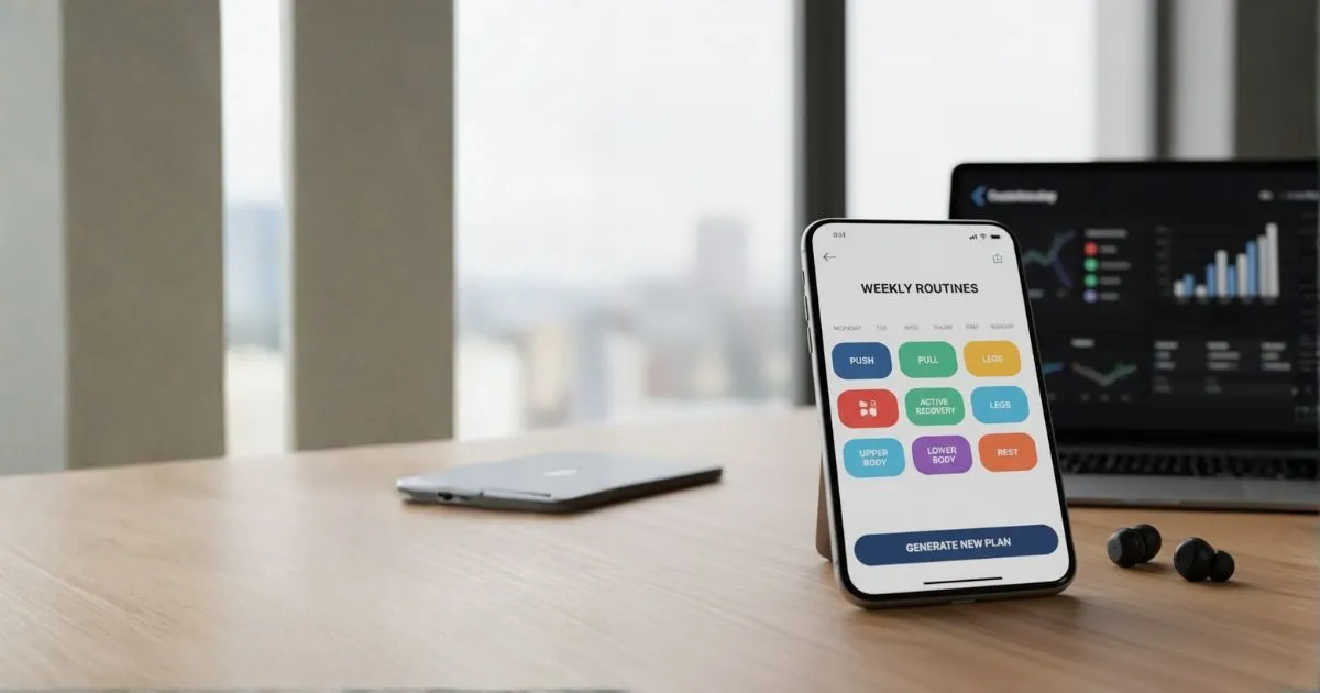 Advanced Workout Planner / Generator – Weekly Routines